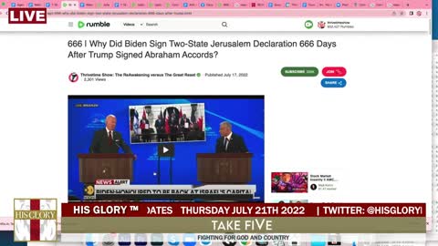His Glory Presents: Take FiVe News & Updates w/ guests Andrew Sorchini and Clay Clark