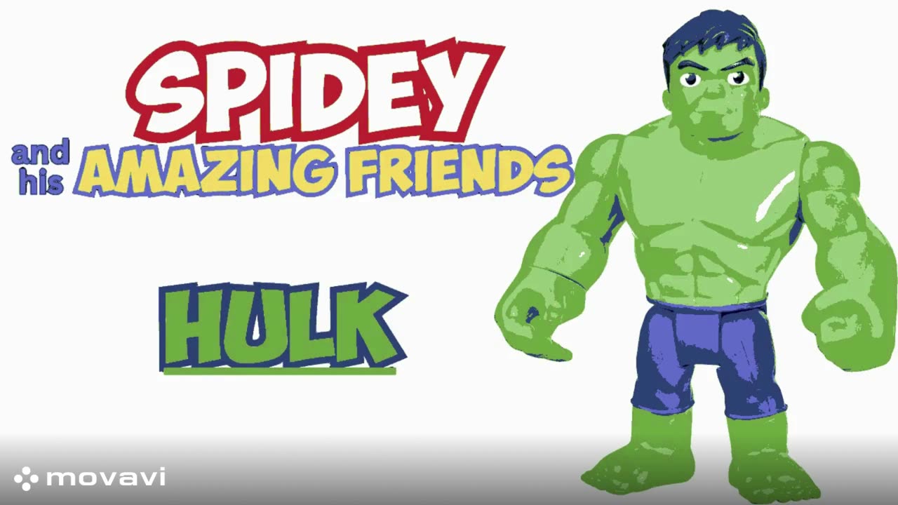 Drawing Hulk | Unleashing the Green Goliath - Marvel Fan Art | Spidey and his amazing friends