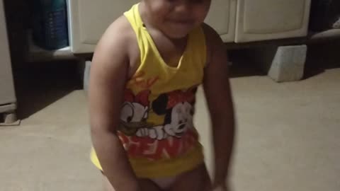 she says she's dancing