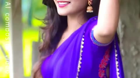 Beautiful girl enjoying