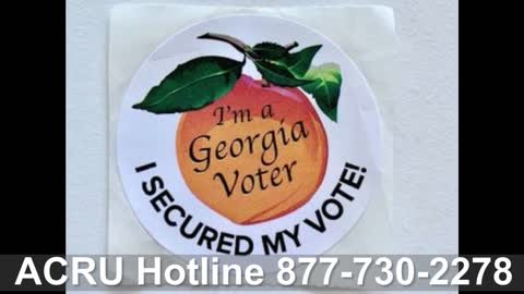 Georgia Vote Fraud