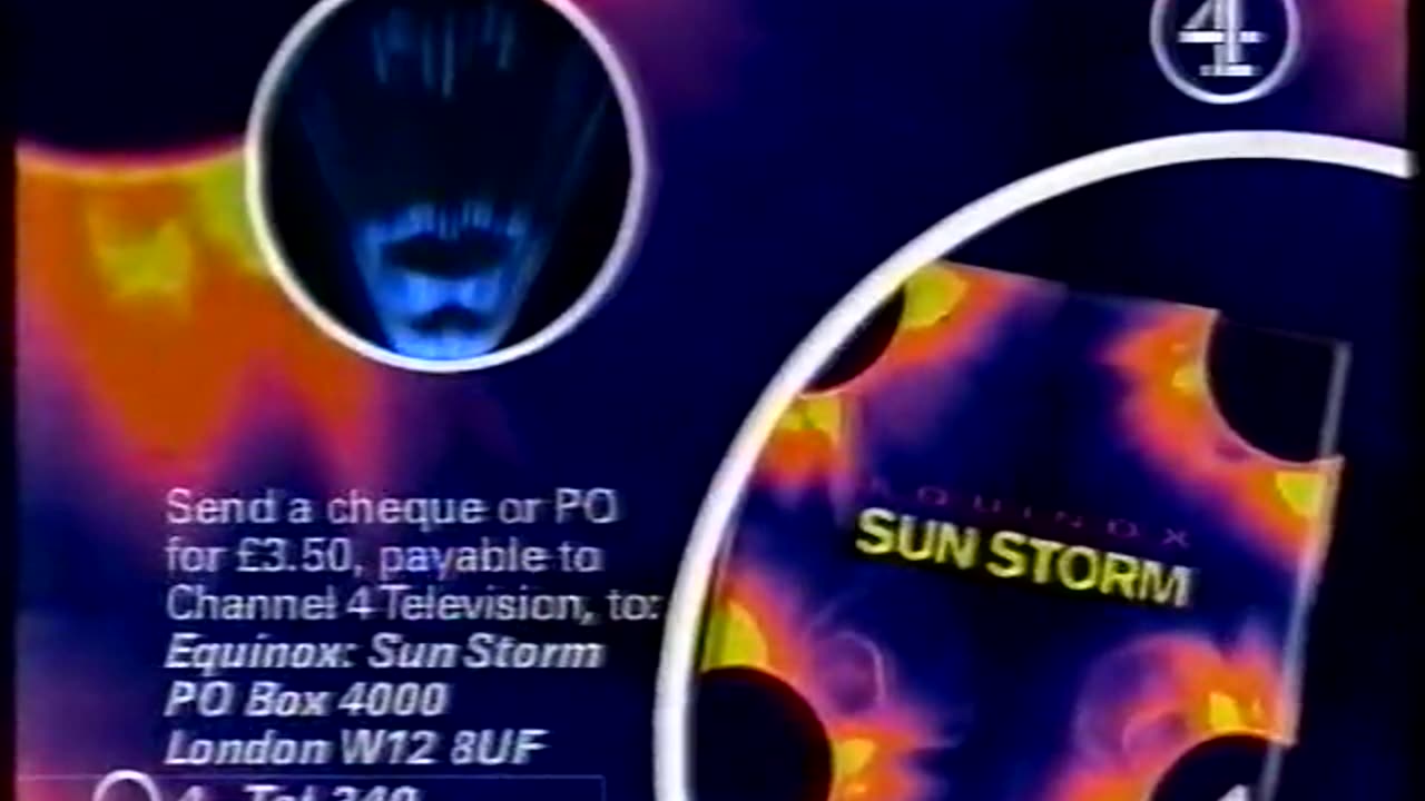Equinox Channel 4 solar storm