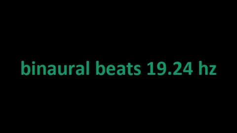 binaural beats 19 24 hz