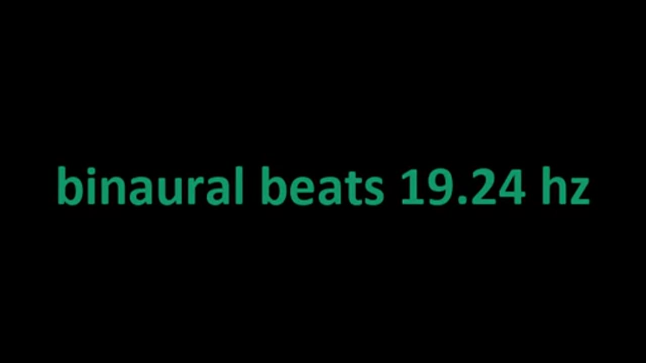 binaural beats 19 24 hz