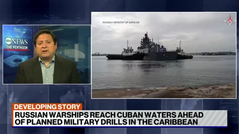 Russian warships reach Cuban waters