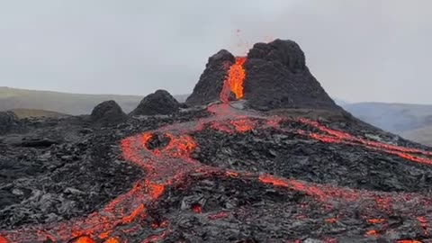 erupting volcano!!!!