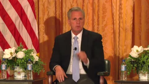 JUST IN: McCarthy Accuses Biden Of 'Giving In' To The Taliban In Afghanistan