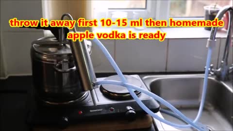 HOME MADE APPLE VODKA MAKING