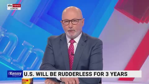 US will be 'rudderless' for the next three years while Joe Biden is President
