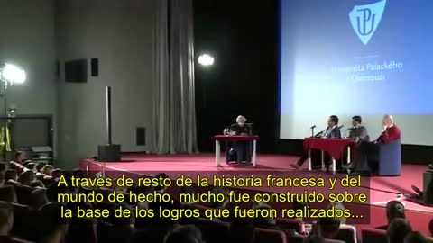 Noam Chomsky on Anarchism - Palacký University Czech Republic - Spanish subtitles