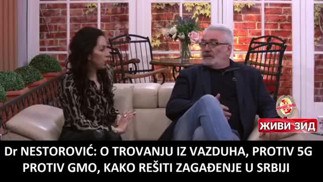 Dr. Nestorović - O trovanju iz vazduha, protiv 5G