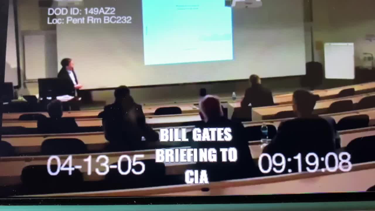 OMG! Bill Gates/CIA watch this!