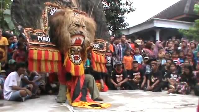 Indonesian Original Art "REOG PONOROGO"