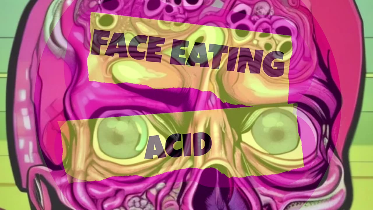 MAGNETISME KULTRA - FACE EATING ACID - CREEPY CREEPO WORLD RECORDS