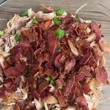 Loaded keto chicken salad