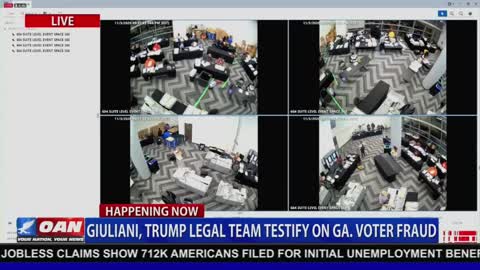 Footage from GA shows that poll workers were told to stop counting and leave, while some stayed