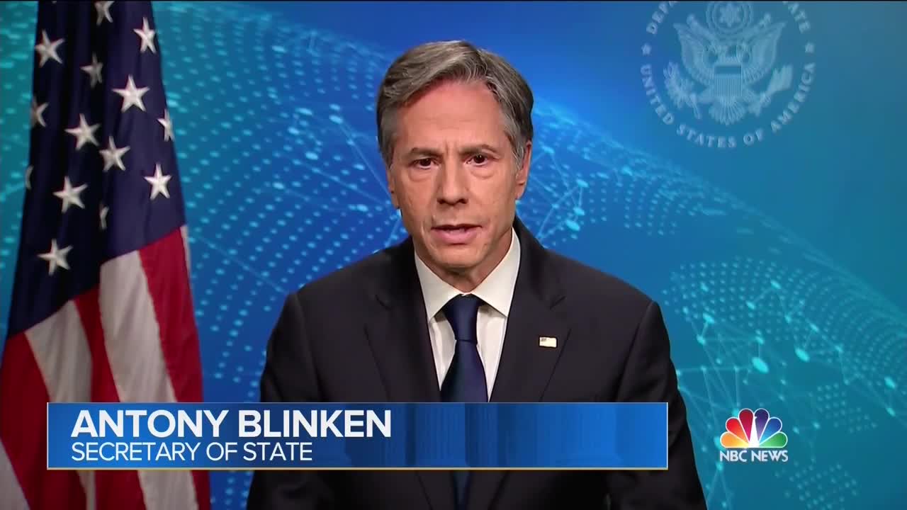 Blinken: ‘We’ll Be Looking To’ the Taliban To Allow Trapped Americans To Leave