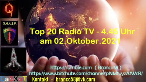 Top 20 Radio TV - 4.45 Uhr am 02.Oktober.2021