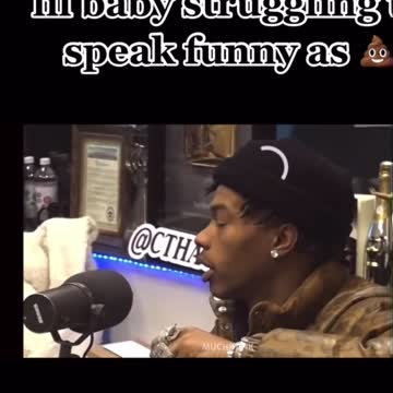 Lil baby at breakfast club lol 😂