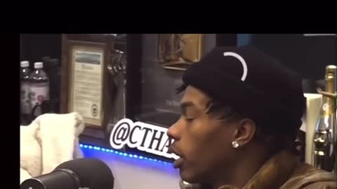 Lil baby at breakfast club lol 😂