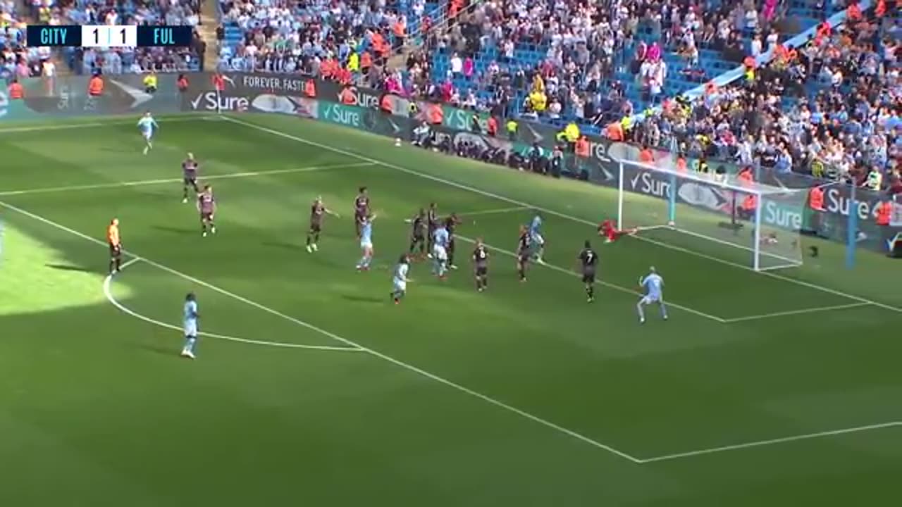 HIGHLIGHTS!_HAALAND_HAT-TRICK_HELPS_CITY_BACK_TO_PREMIER_LEAGUE_SUMMIT_|_Man_City_5_1_Fulham