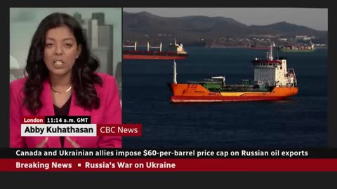 Canada, allies impose $60 US-per-barrel price cap on Russian oil exports