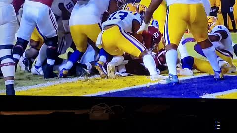 BAMA 14 LSU 0