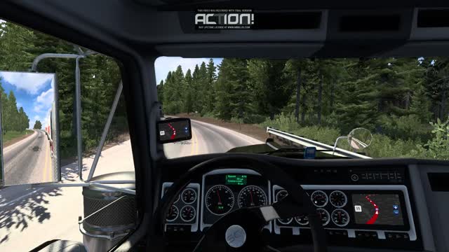 American Truck Simulator: A Scenic Background Journey (NO COMMENTARY/MUSIC)