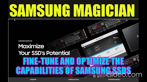 Samsung Magician Cracked Version - Fine-tune, optimize the capabilities of Samsung SSDs