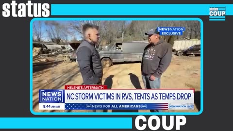 Hurricane Helene Victims FREEZING in Tents as Biden Sends $725 Million More to Ukraine