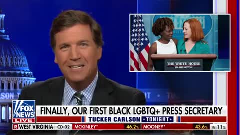 Tucker Carlson: Why Karine Jean-Pierre is perfect for the White House.