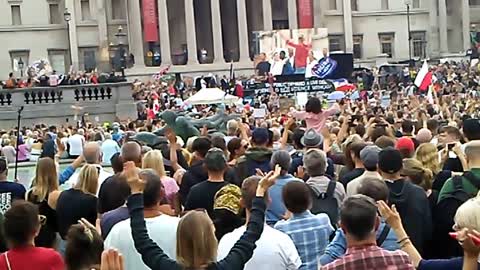 24th July SATURDAY: FREEDOM RALLY TRAFALGAR SQUARE & WHITEHALL