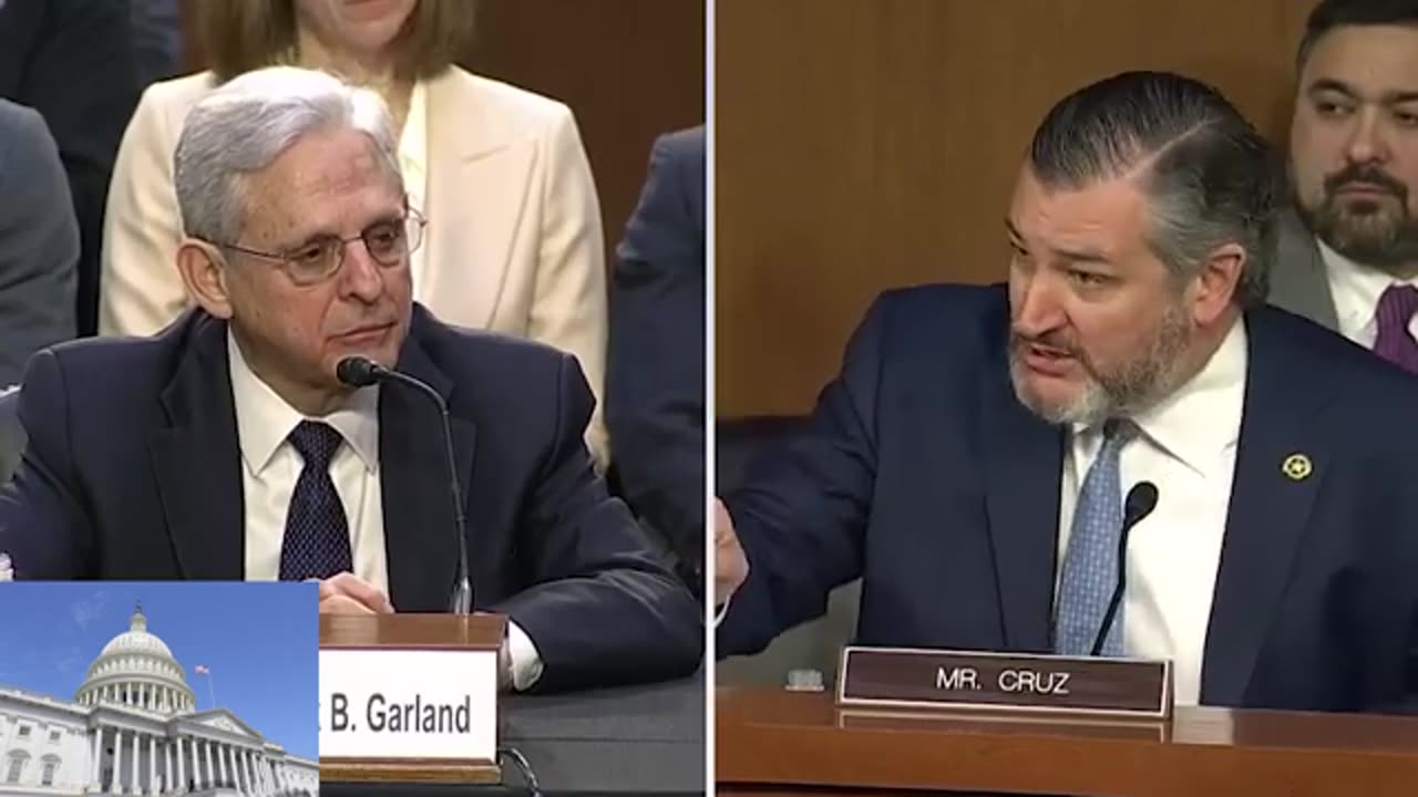 -SHUT UP! I'M TALKING!- Ted Cruz DESTROYS Merrick Garland Over Trump And Hunter Biden Investigation