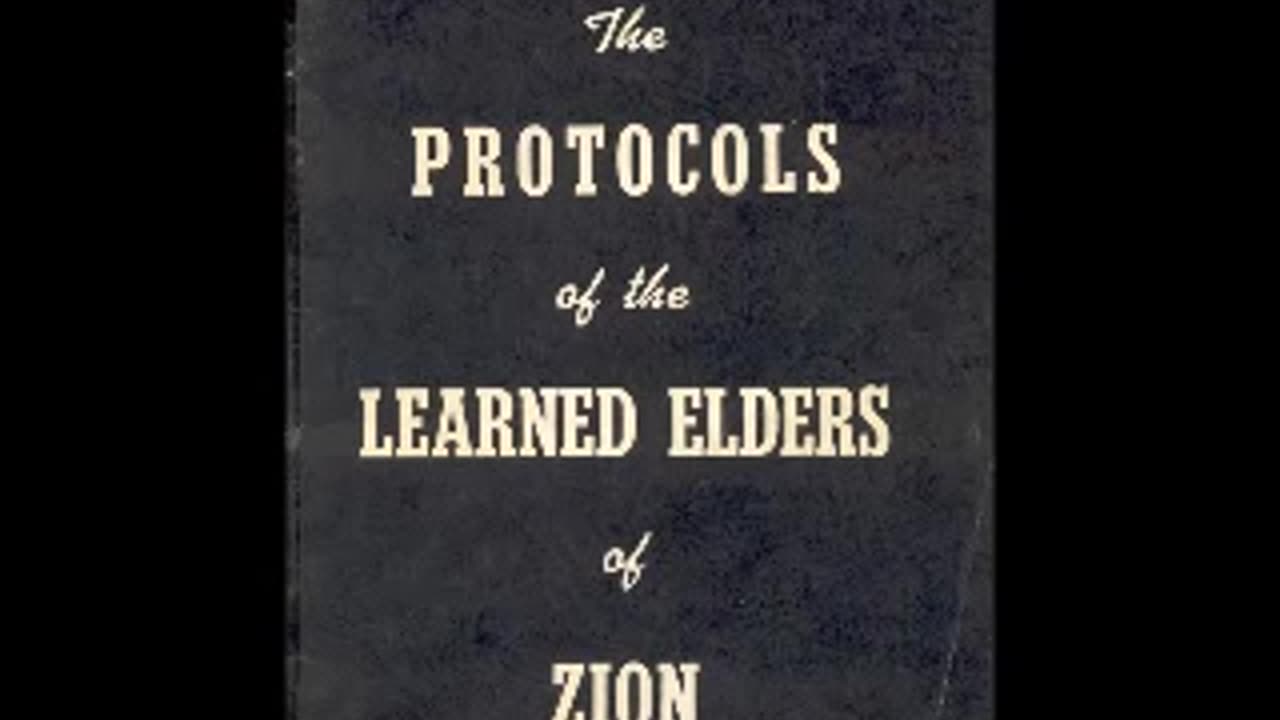 MOST BANNED>The Protocols of the Learned Elders of Zion-Audio Book in English.