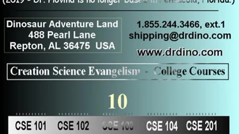Kent Hovind School of Creation 103 - Class 10
