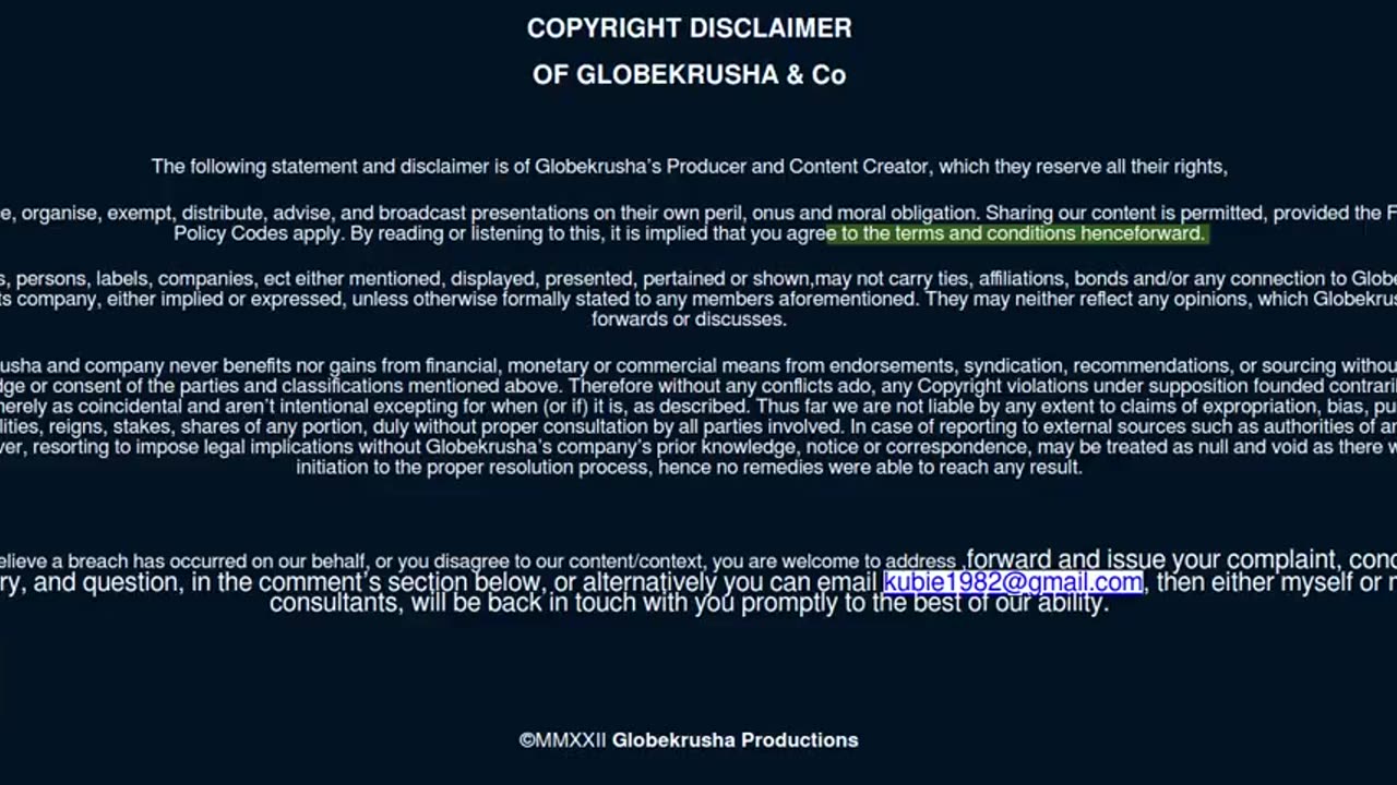 COPYRIGHT DISCLAIMER