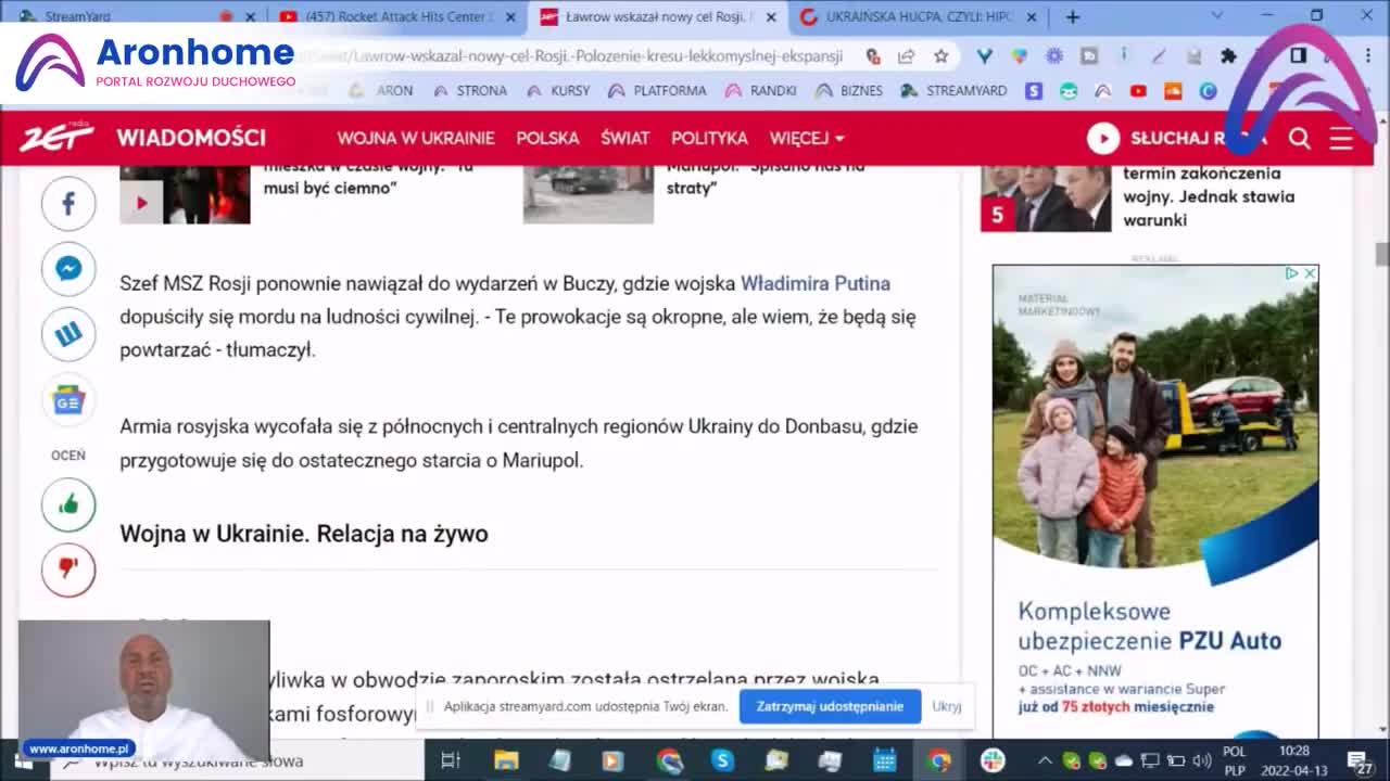 Ukraina czyli nie wszyscy dali się nabrać. Rosja kończy dominacje Usa na świecie