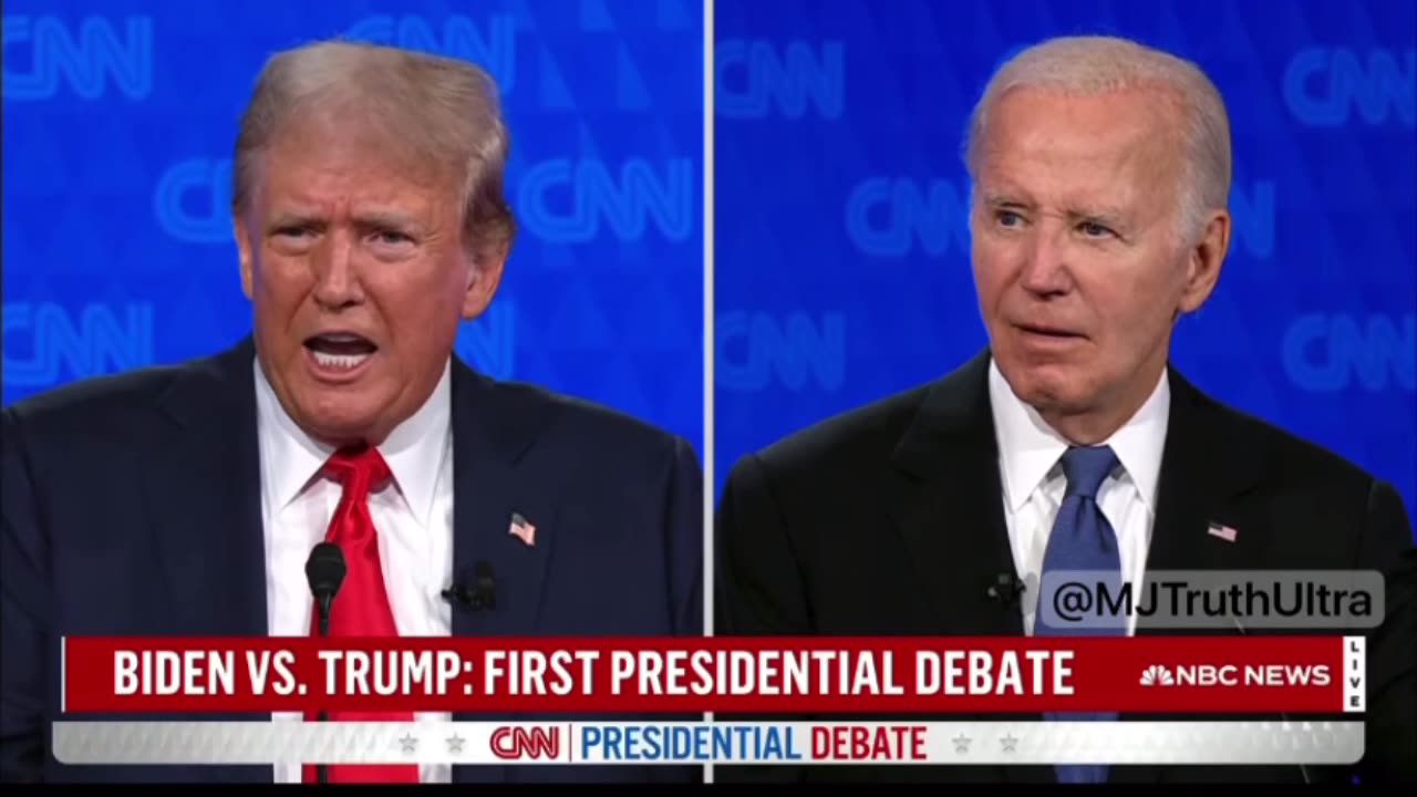 Biden says Trump slept with a pornstar when his wife was pregnant and Trump Corrects the Record