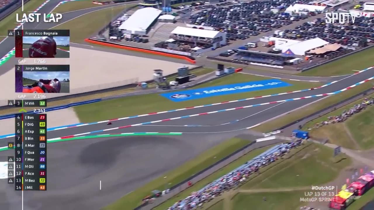 [MotoGP™] Dutch GP - MotoGP Sprint Race Highlight 2024