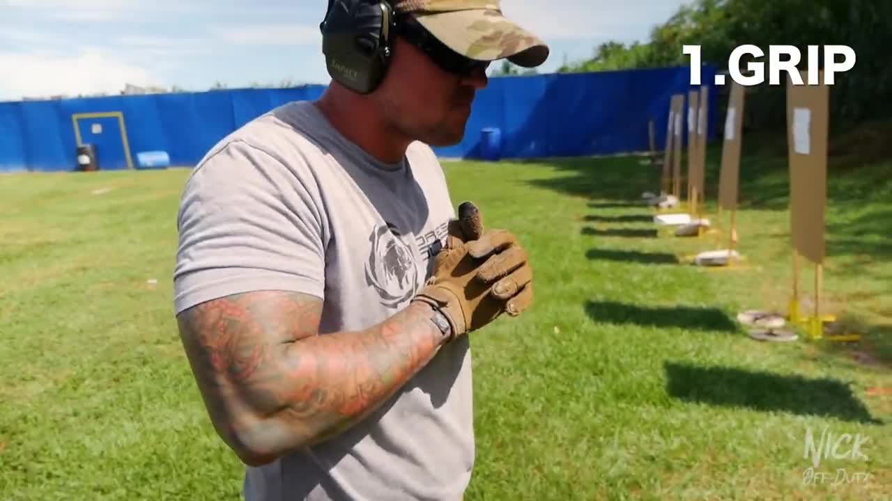 FASTEST way to DRAW from a gun HOLSTER