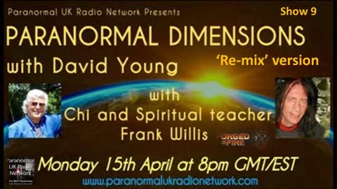 Frank Willis talks to David Young on 'Paranormal Dimensions'.