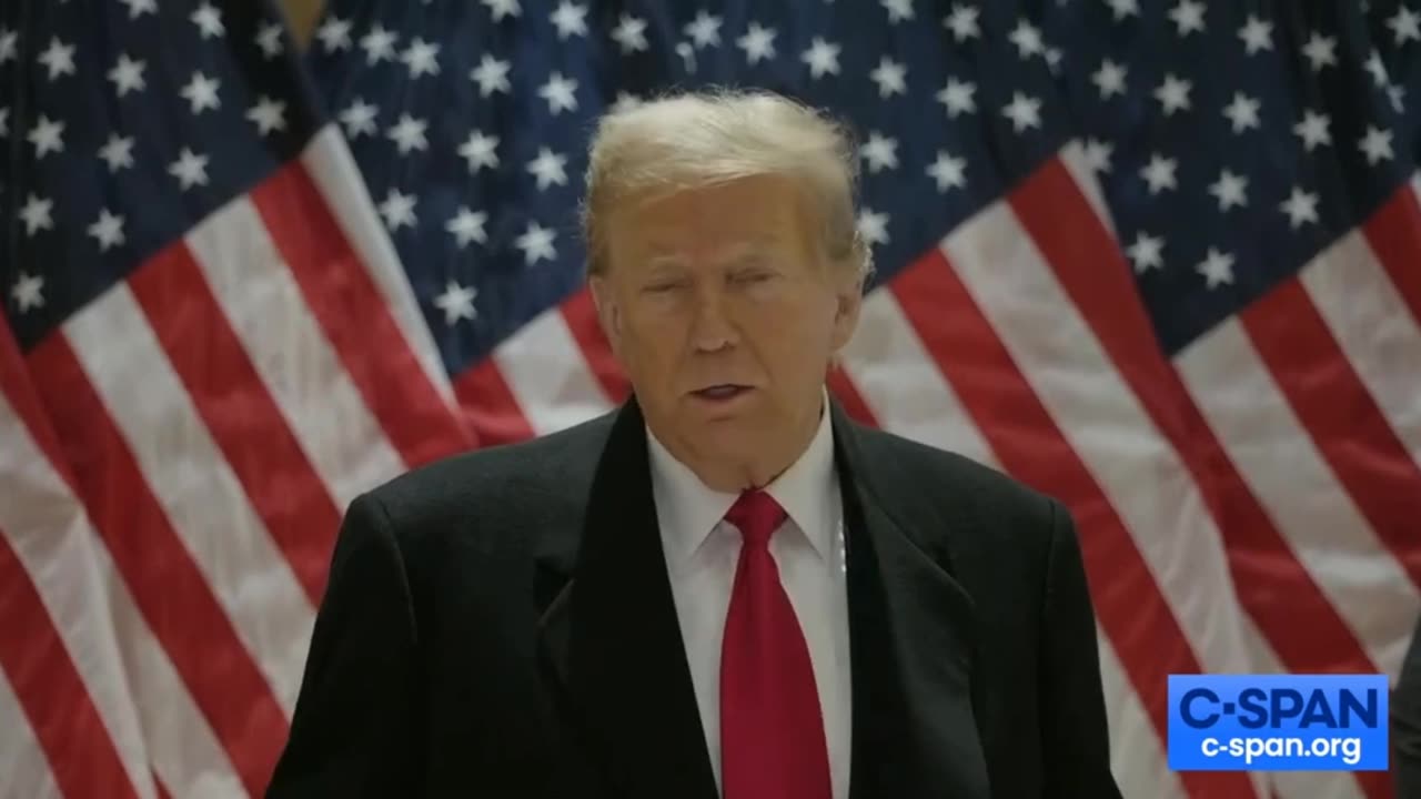 Trump Press Conference: "This is all about election interference" - part 2