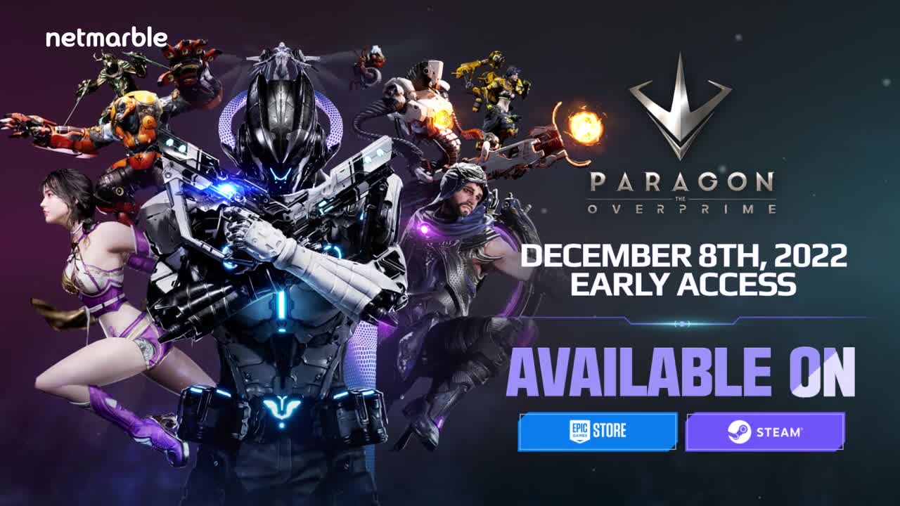 PARAGON_ The Overprime _ Early Access Schedule Revealed! #earlyaccess #epic #steam #freetoplay