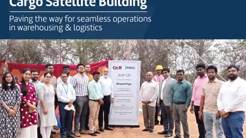 Launch of our new Cargo Satellite Building at GMR Aerocity Hyderabad