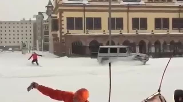Snowboard einma anders