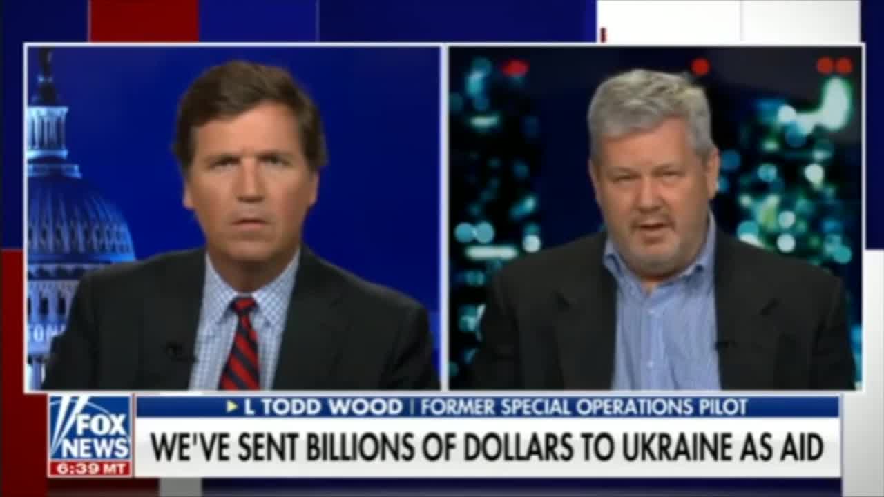 CDM Founder L Todd Wood Appears On Tucker Carlson Tonight On Ukraine Corruption