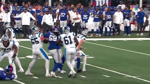 Carolina Panthers vs. New York Giants | 2023 Preseason Week 2 Game Highlights