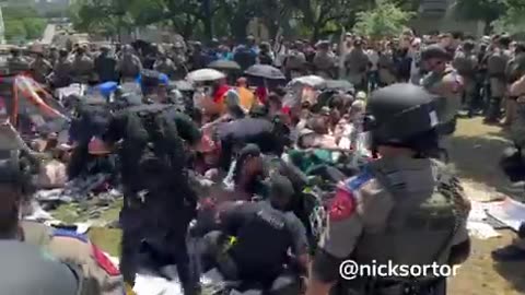 UT Austin Forceful Removal of students by the Police