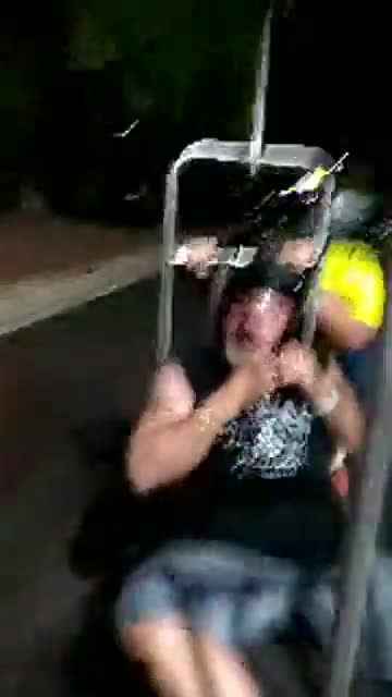 SLINGSHOT IN THE SMOKIES LUGGAGE CART RACE 2 - Language!!!