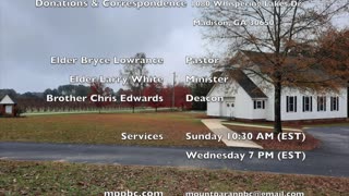 Mount Paran Primitive Baptist Church • February 28, 2021